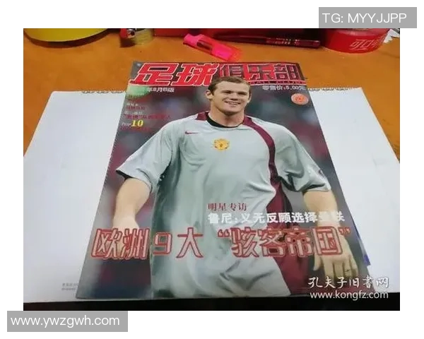 足球明星联袂登封面展现风采的时尚杂志创意模板设计